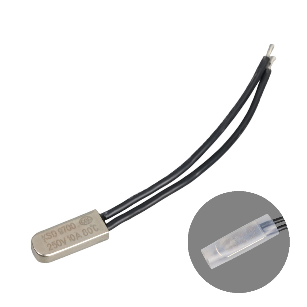 80°C 10A YÜKSEK AKIM KABLOLU METAL TERMİK SİGORTA IC-270