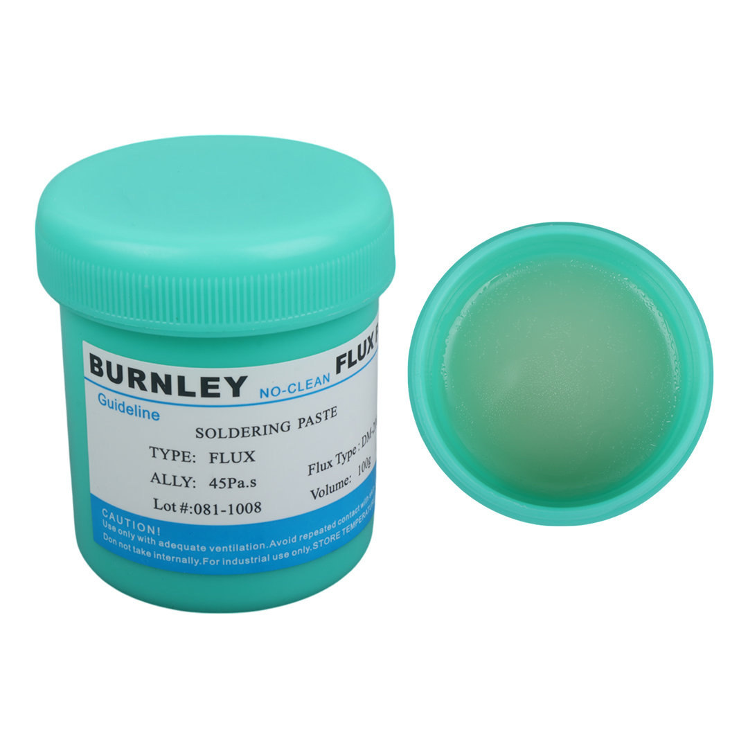 AMTECH BURNLEY DM-200 45PA.S VİSKOZİTELİ 100 GRAM KREM FLUX LEHİM PASTASI