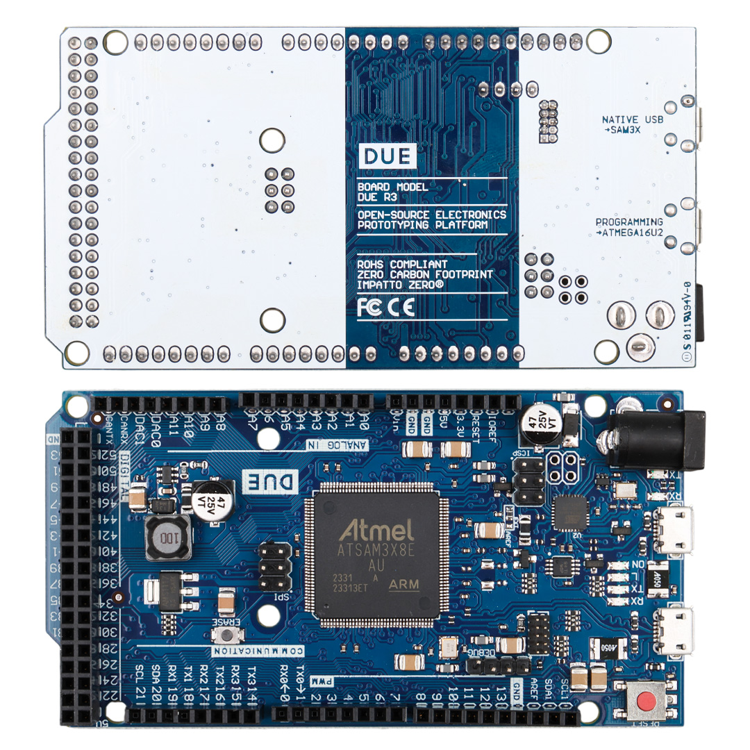 ARDUİNO DUE R3 ARM CORTEX-M3 32-BİT GELİŞTİRME KARTI (MİCRO-USB)