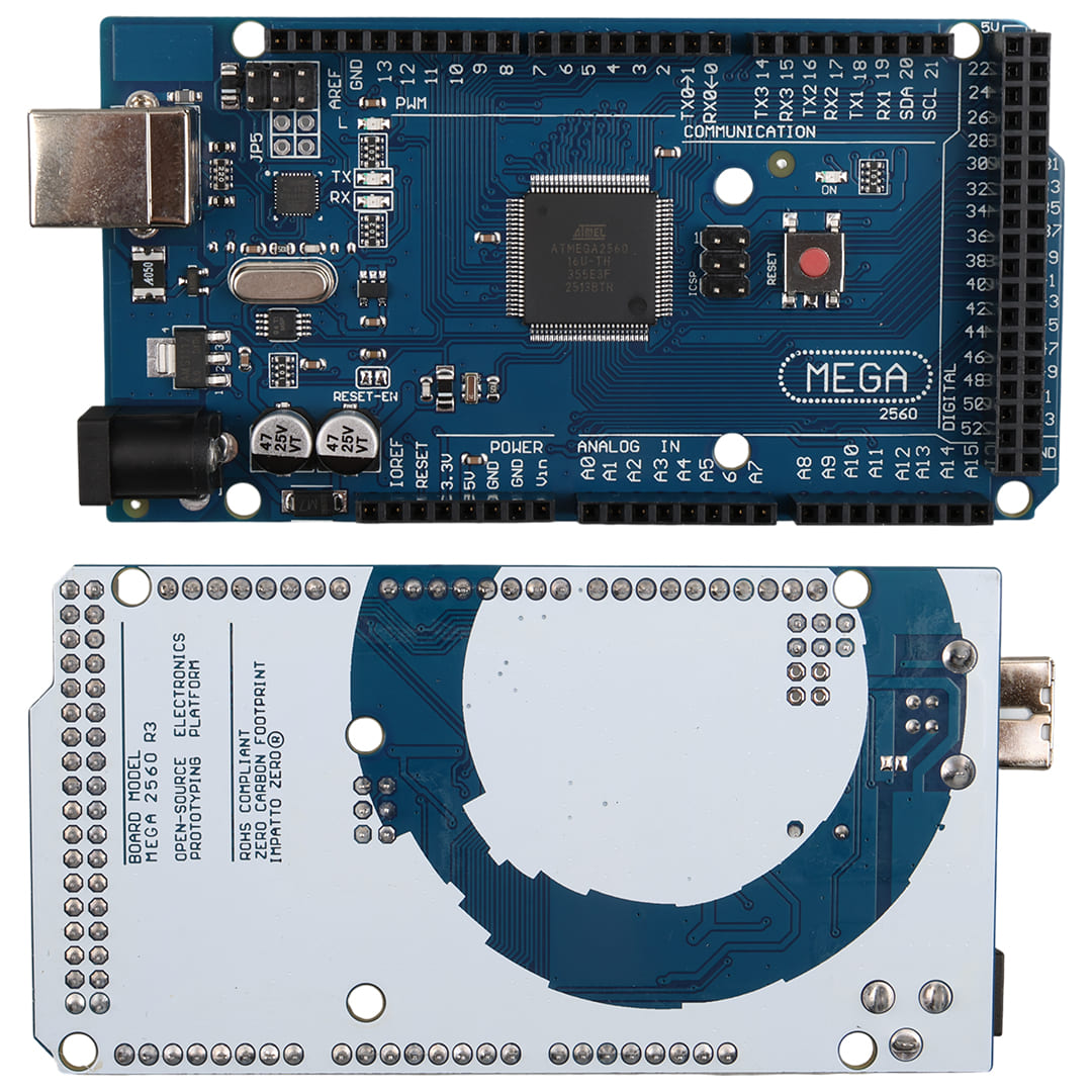 ARDUİNO MEGA 2560 R3 ATMEGA2560 PROFESYONEL GELİŞTİRME KARTI