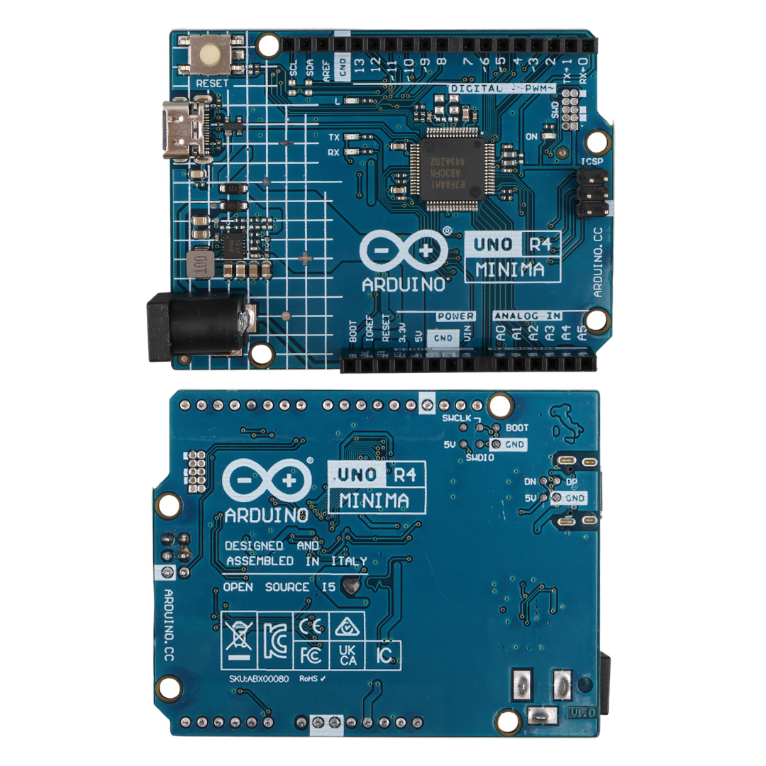 ARDUİNO UNO R4 MİNİMA (USB-C) 32-BİT GELİŞTİRME KARTI