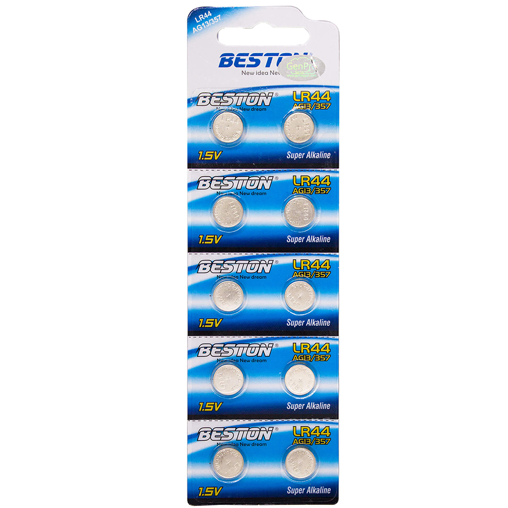 BESTON BST-LR44 ALKALİN AG13/357 LR44 DÜĞME PİL (10'LU PAKET)