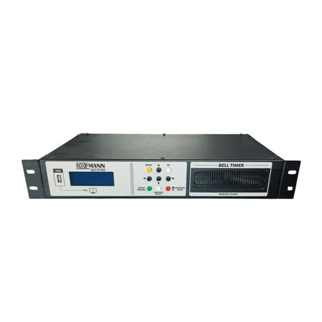 BOFMANN BF-ZS3RK RACK TİPİ KUMANDALI OKUL ZİL SAATİ