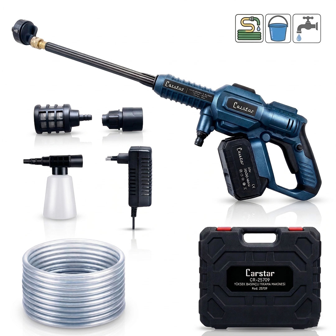 CARSTAR CR-25709 YÜKSEK BASINÇLI YIKAMA MAKİNESİ