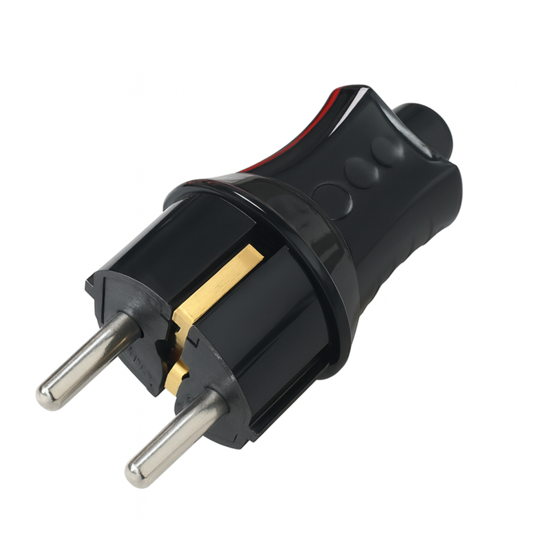 DE-PA DPA-11116 SİYAH TOPRAKLI ERKEK FİŞ UPS