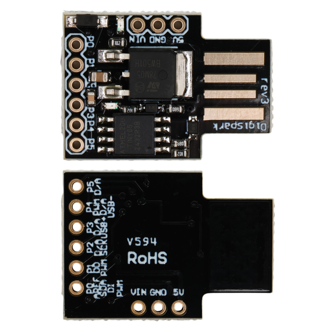 DİGİSPARK KİCKSTARTER ATTİNY85 MİNİ USB GELİŞTİRME KARTI (REV3)