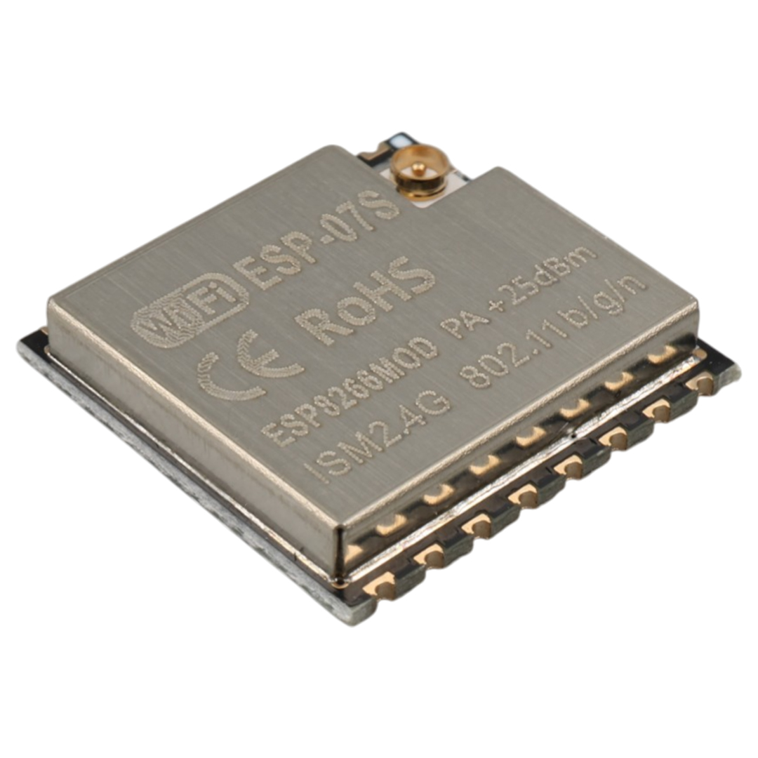 ESP-07S WİFİ MODÜLÜ ESP8266 ÇİP SETLİ HARİCİ ANTEN GİRİŞLİ KABLOSUZ HABERLEŞME KARTI