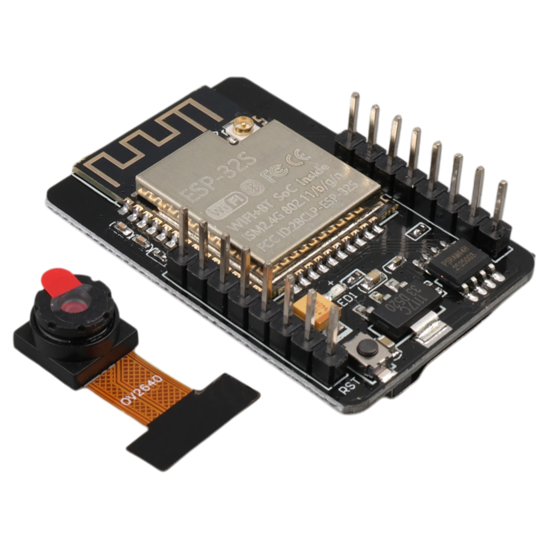 ESP32-CAM 2640S WİFİ BLUETOOTH GELİŞTİRME KARTI DAHİLİ KAMERA VE MİCRO SD KART HARİCİ ANTEN GİRİŞLİ MODÜL