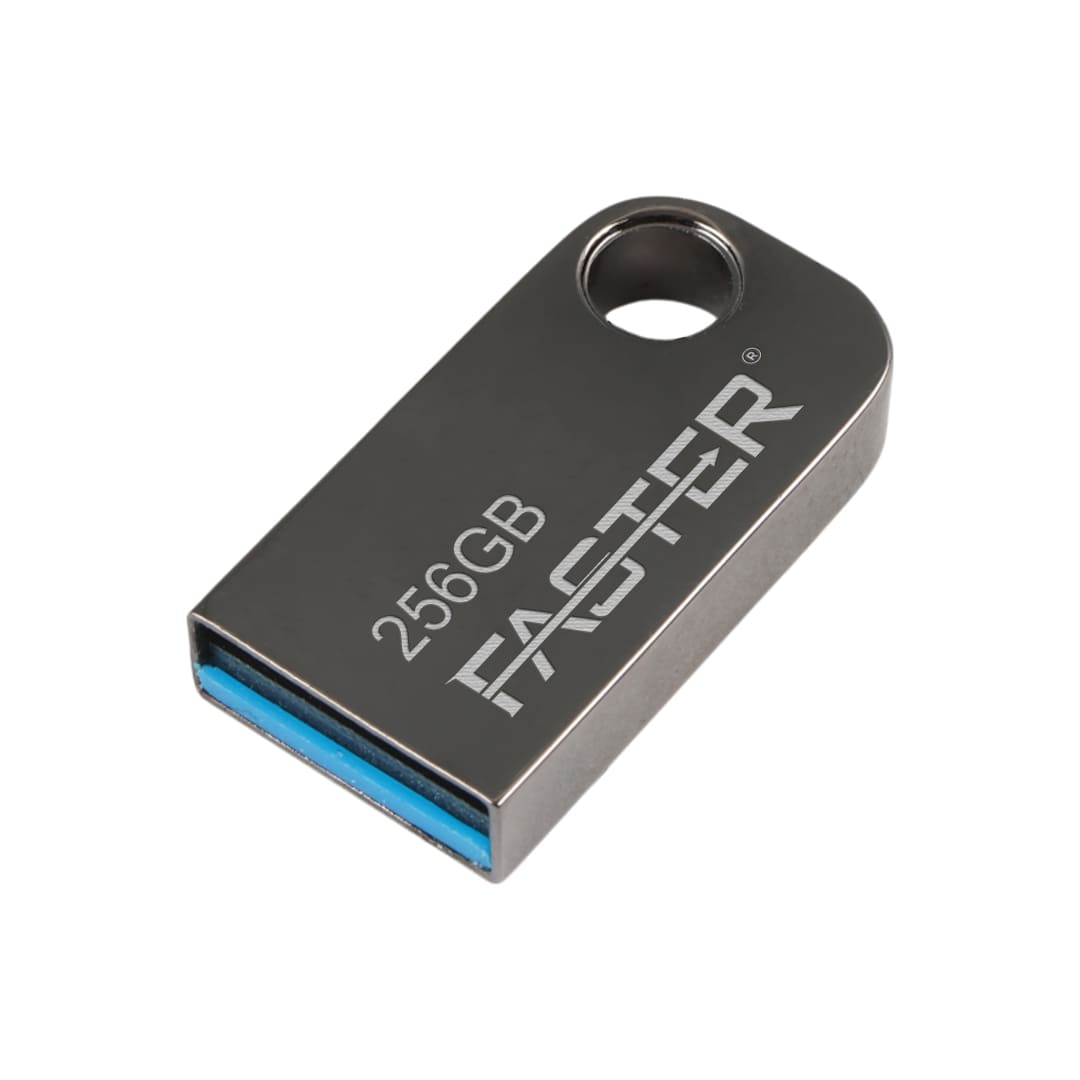 FASTER 256 GB MİMİ SERİSİ USB 3.0 YÜKSEK HIZLI METAL FLASH BELLEK