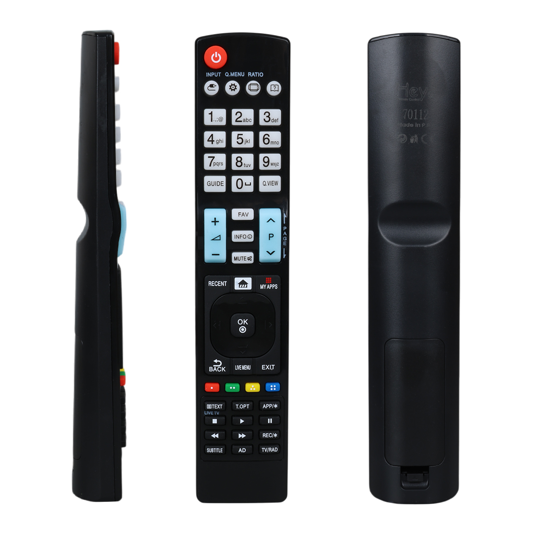 HEY KL KÜÇÜK KALIP LG AKB74455401 RECENT MY APPS TUŞLU LCD LED TV KUMANDA (70112=24132)