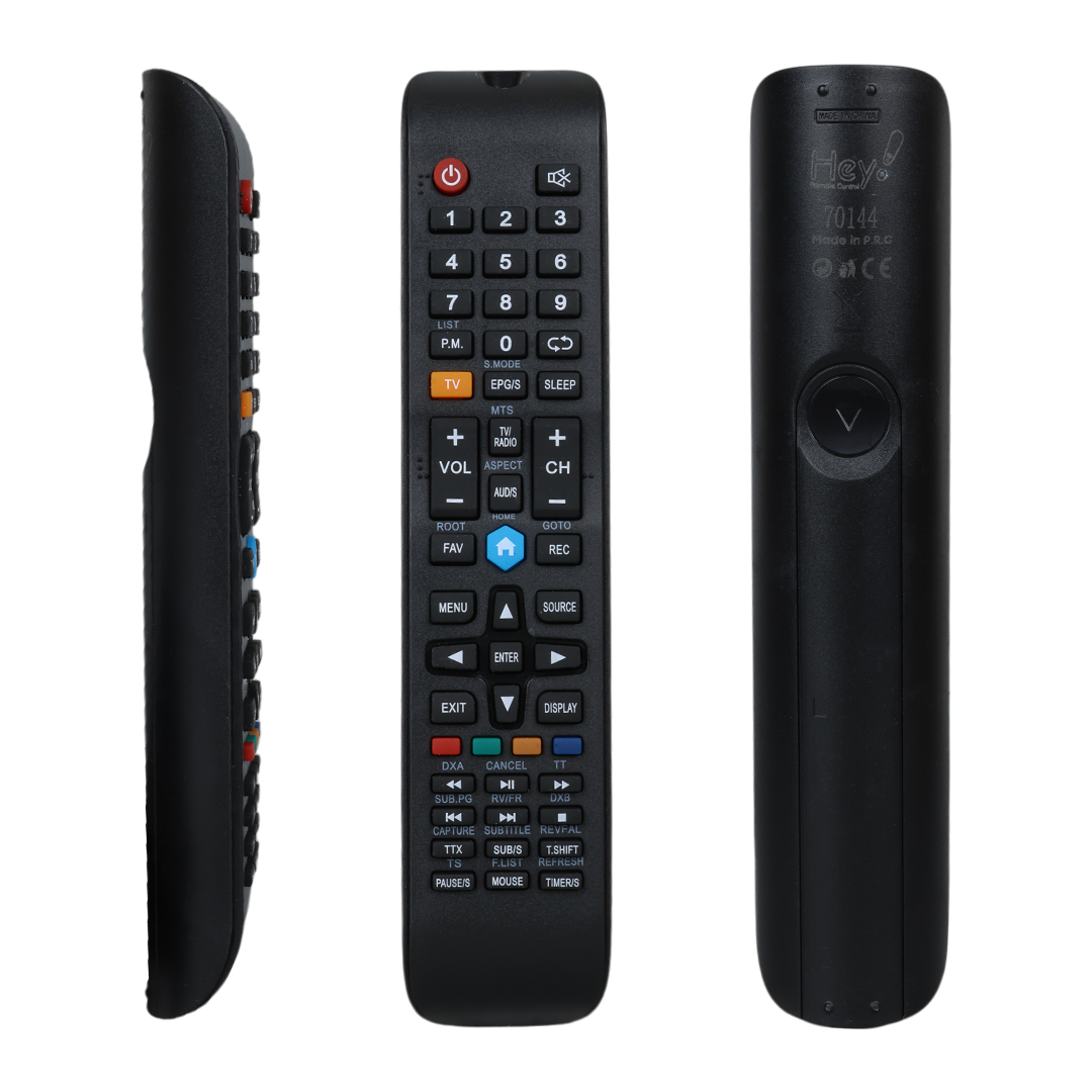 HEY KL KÜÇÜK KALIP SKYTECH SARI TV TUŞLU SMART LCD LED TV KUMANDA (70144=40055=19808)