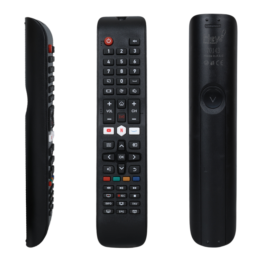 HEY KL KÜÇÜK KALIP SUNNY-AXEN-WOON-HILEVEL-PREO-ELTON NETFLIX-YOUTUBE TUŞLU LCD LED TV KUMANDA (70143=40173=12853)