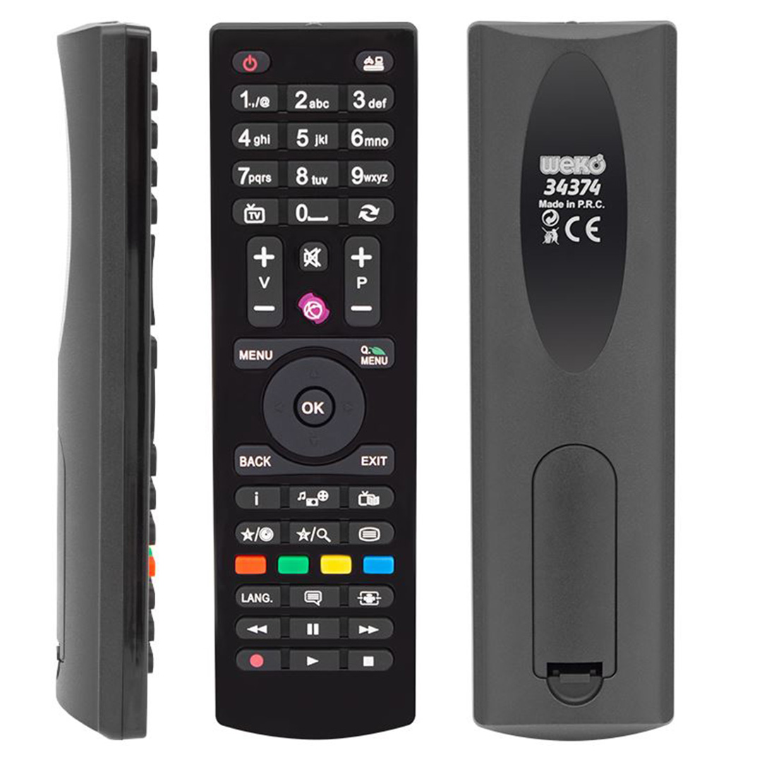 HEY KL VESTEL 40042 - 34375* SEG RC4870 - RC4875* REGAL 43R6550 YUVARLAK GÖBEK MİNİ LCD TV KUMANDA