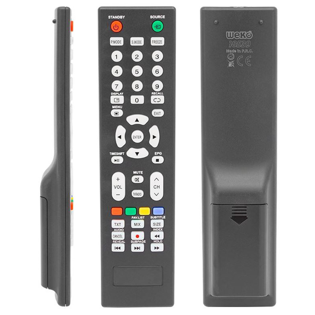 HEY KL YUMATU ONYX MFL0197 * PREMİER 43TFH4300 * AWOX U3200STR * TELEFOX 50TFH5000 LCD TV KUMANDA