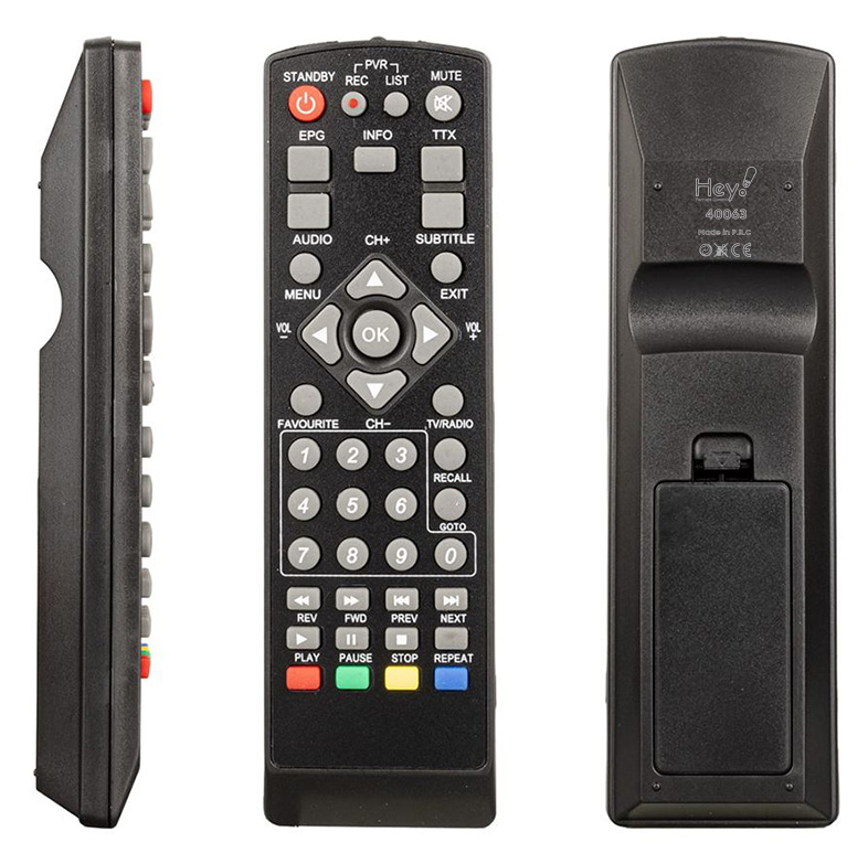 HEY KR BOTECH 2010 HD-7200 FTA*GRUNDIG DSR-7150*GOLDSMART PVR-29000*MERSAT MİNİ HD UYDU KUMANDASI