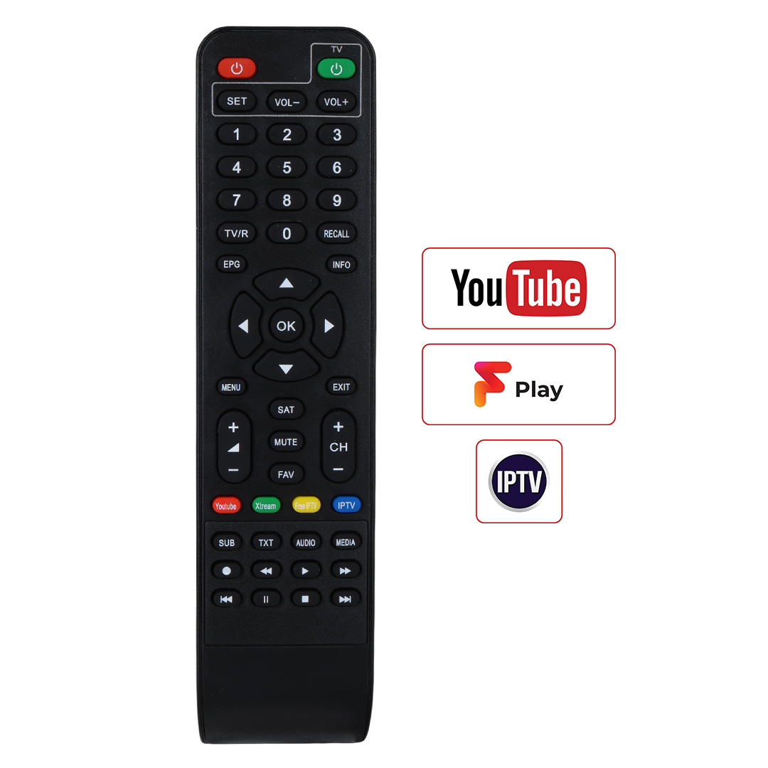 HEY KR DREAMSTAR Y33A YOUTUBE TUŞLU HD UYDU KUMANDASI