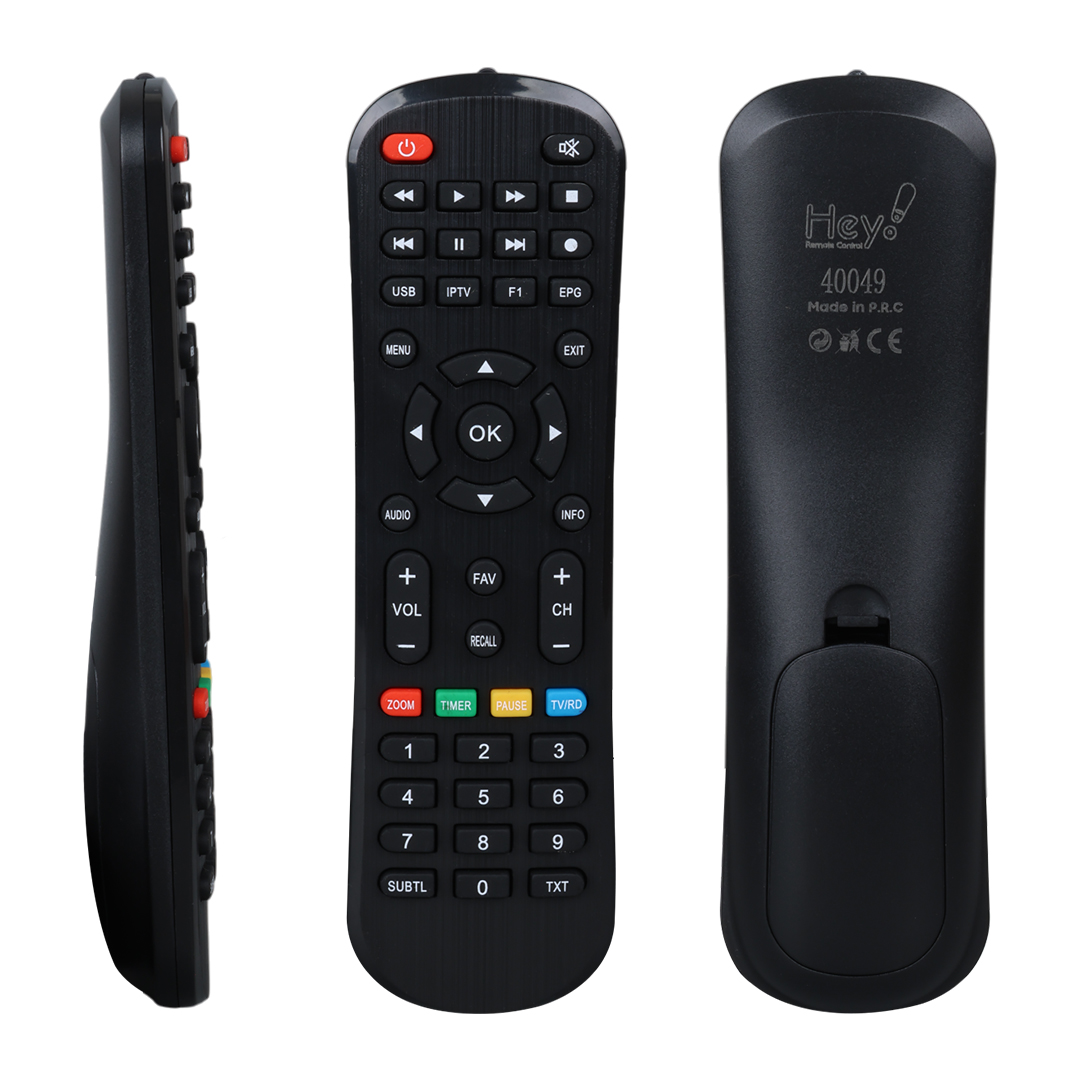 HEY KR REDLINE TS-100 HD VE T SERİSİ USB TUŞLU HD UYDU KUMANDASI (40049=3448)