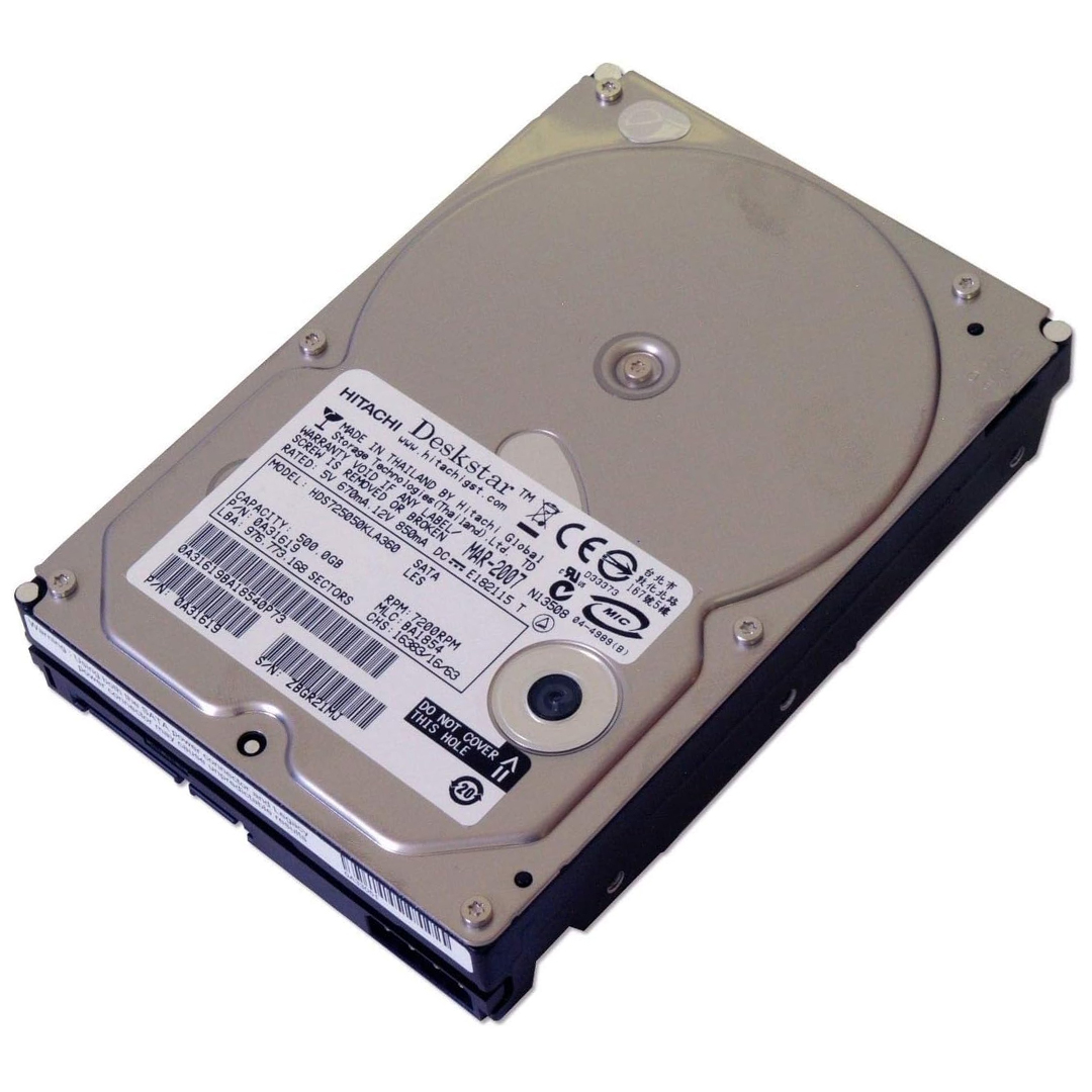 HITACHI DESKSTAR HDS725050KLA360 500 GB 7200 RPM 3.5" HARDDİSK