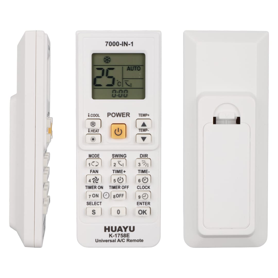 HUAYU KK K-1758E UNIVERSAL A/C AKILLI KLİMA KUMANDASI (7000IN1)
