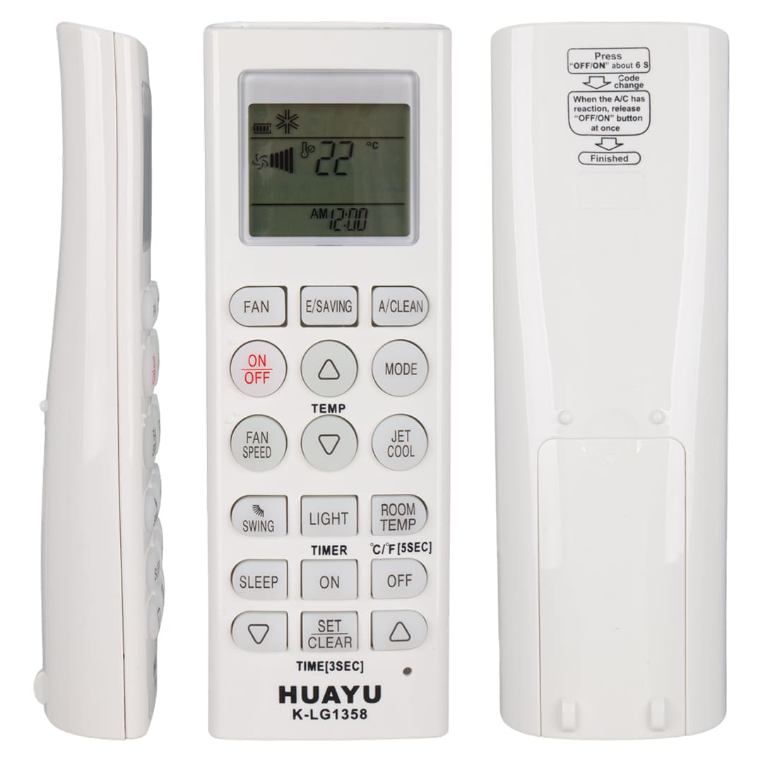 HUAYU KK K-LG1358 LG - BEKO - ARÇELİK A/C AKILLI UNİVERSAL KLİMA KUMANDASI