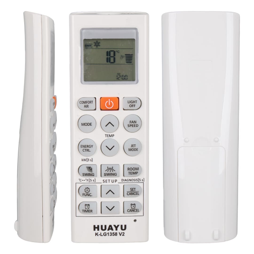 HUAYU KK K-LG1358 V2 LG - BEKO - ARÇELİK A/C AKILLI UNİVERSAL KLİMA KUMANDASI