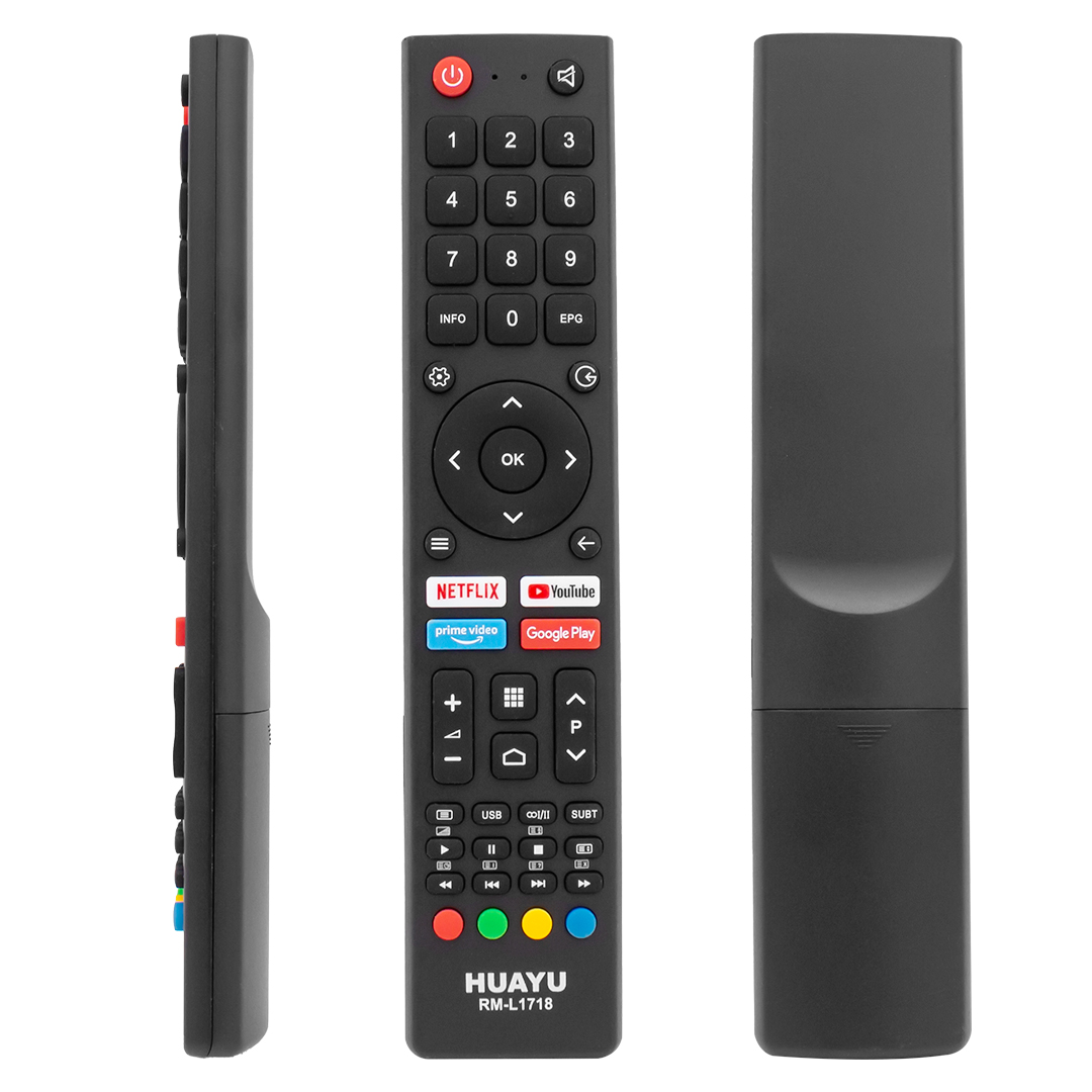 HUAYU KL RM-L1718 CHANGHONG NETFLIX-YOUTUBE-PRIME VIDEO-GOOGLE PLAY TUŞLU UNIVERSAL LCD LED TV KUMANDA