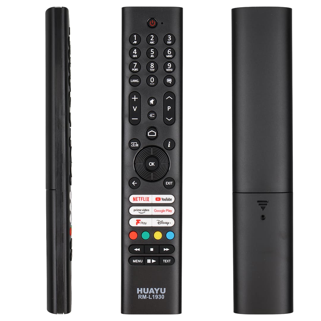 HUAYU KL RM-L1930 VESTEL NETFLIX-YOUTUBE-PRIME VIDEO-GOOGLE PLAY-DISNEY+ TUŞLU LCD LED TV KUMANDA