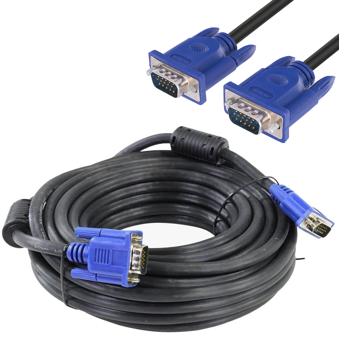 HYTECH HT-VGA15 ERKEK/ERKEK 15 METRE VGA KABLO