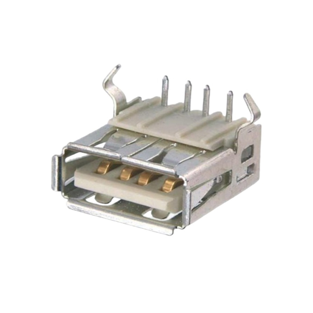 IC-265 USB A TİP 90° DİŞİ ŞASE KONNEKTÖR