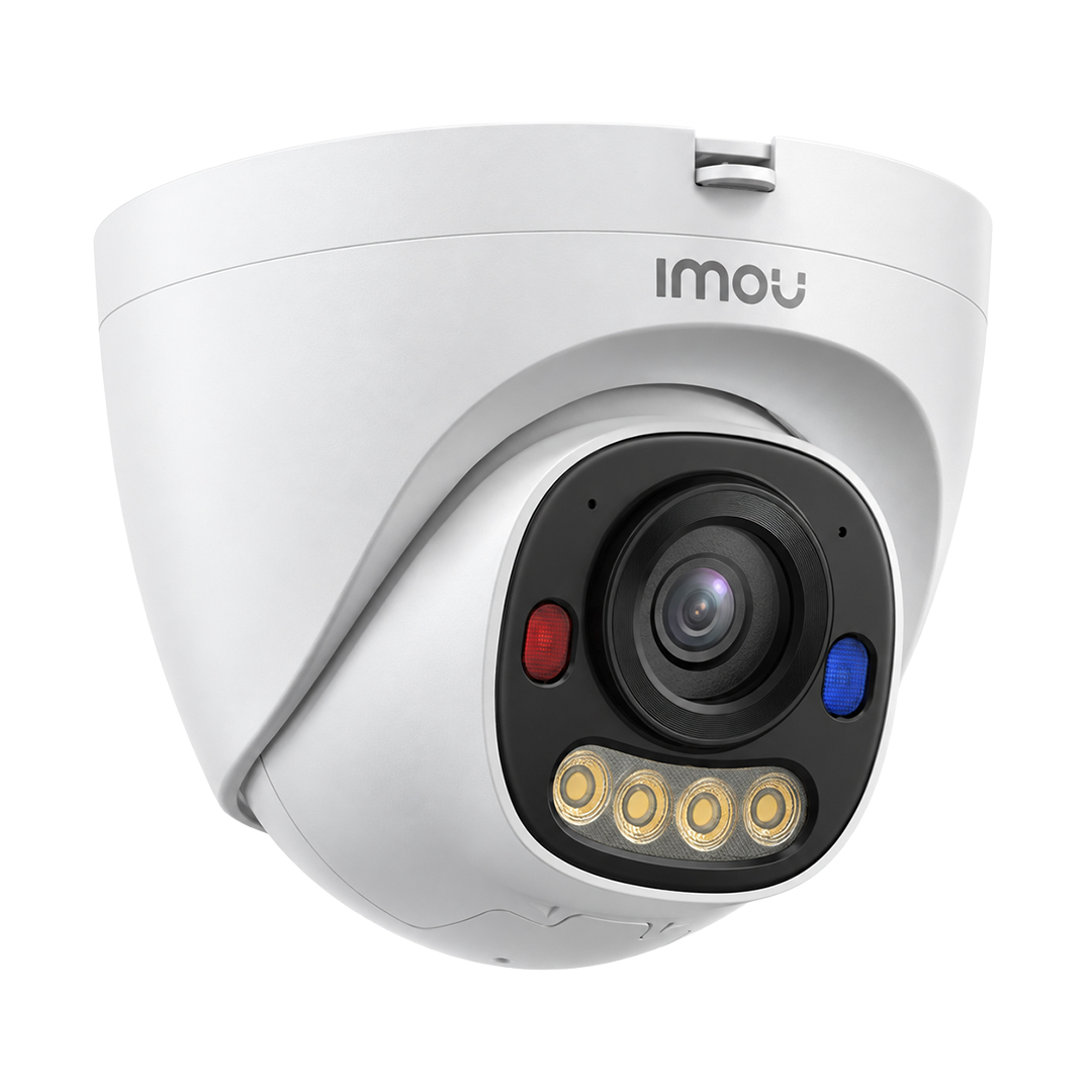 IMOU IPC-PS8DP-3V0 TURRET PS8D POE 2.8 MM LENS DAHİLİ MİKROFON  RENKLİ GECE GÖRÜŞ 3MP DOME KAMERA