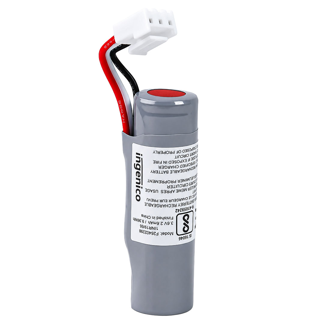 INGENICO IWL220 - IWL250 UYUMLU 3.7 VOLT 2600 MAH LI-ION POS CİHAZI PİLİ 12X7MM SOKETLİ