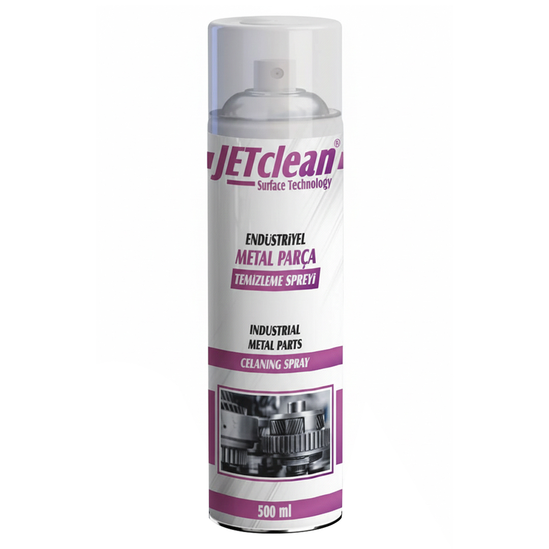 JETCLEAN MPT500 500ML ENDÜSTRİYEL METAL PARÇA TEMİZLEME SPREYİ