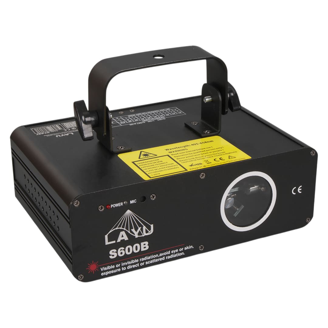 LAYU S600B 600-700 MW MAVİ LAZER DMX-AUTO-SOUND-MASTER/SLAVER