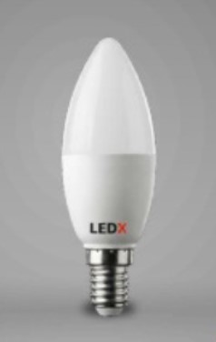 LEDX AL-ELL 7 WATT E14 DUY BUJİ LED AMPUL