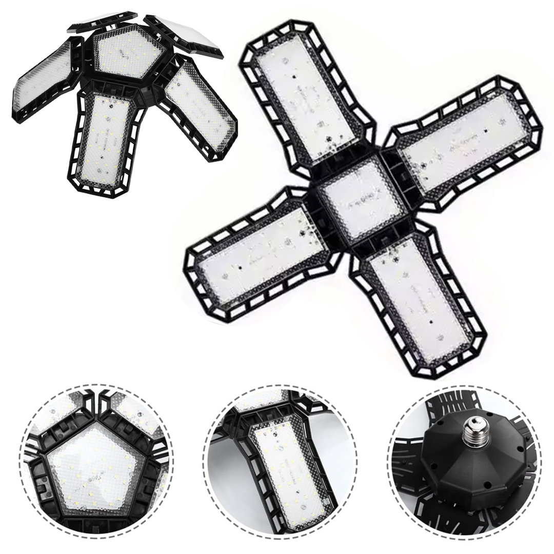 LEDX AYARLANABİLİR AÇILI 4 KANATLI 108 SMD LEDLİ GALAXY PROJEKTÖR IŞIĞI 50W 5500 LUMEN E27 32CM ÇAP