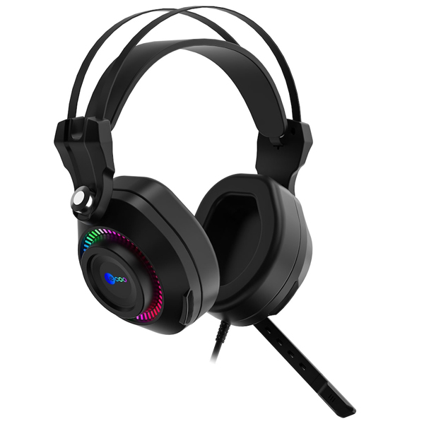 LENOVO LECOO HT405 3.5MM STEREO JACK + USB RGB LED AYDINLATMA KABLOLU KULAK ÜSTÜ GAMİNG OYUNCU KULAKLIK
