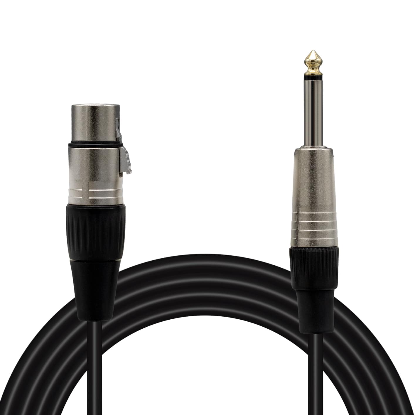 MAGİCVOİCE LD379B 6.3 MM MONO ERKEK + CANON DİŞİ 15 METRE MİKROFON ARA KABLO