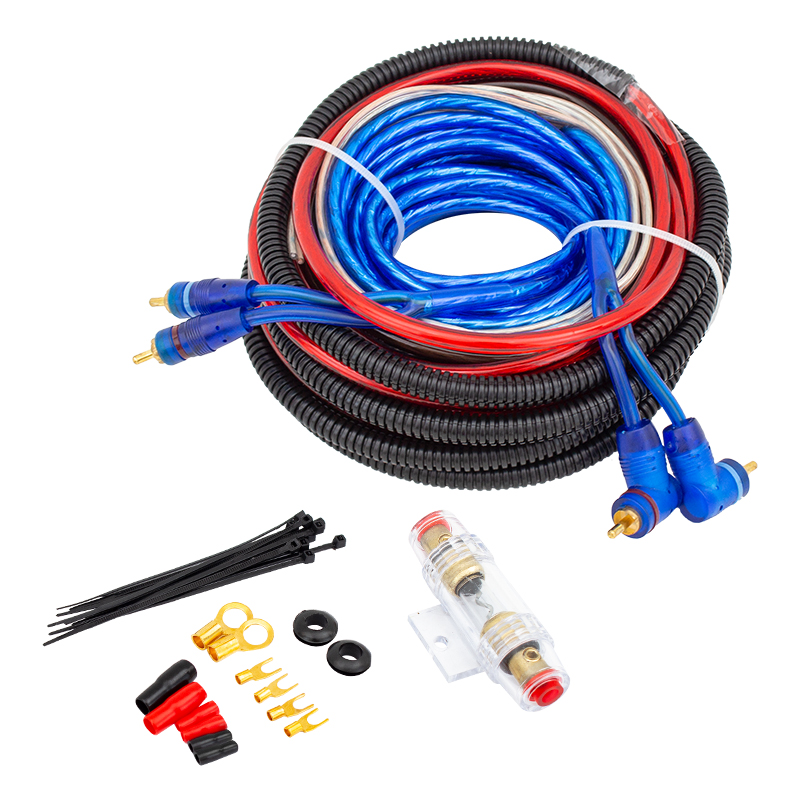 MAGICVOICE MV-2760 8GA OTO AMFİ- ANFİ GÜÇ BAĞLANTI MONTAJ KABLO SETİ