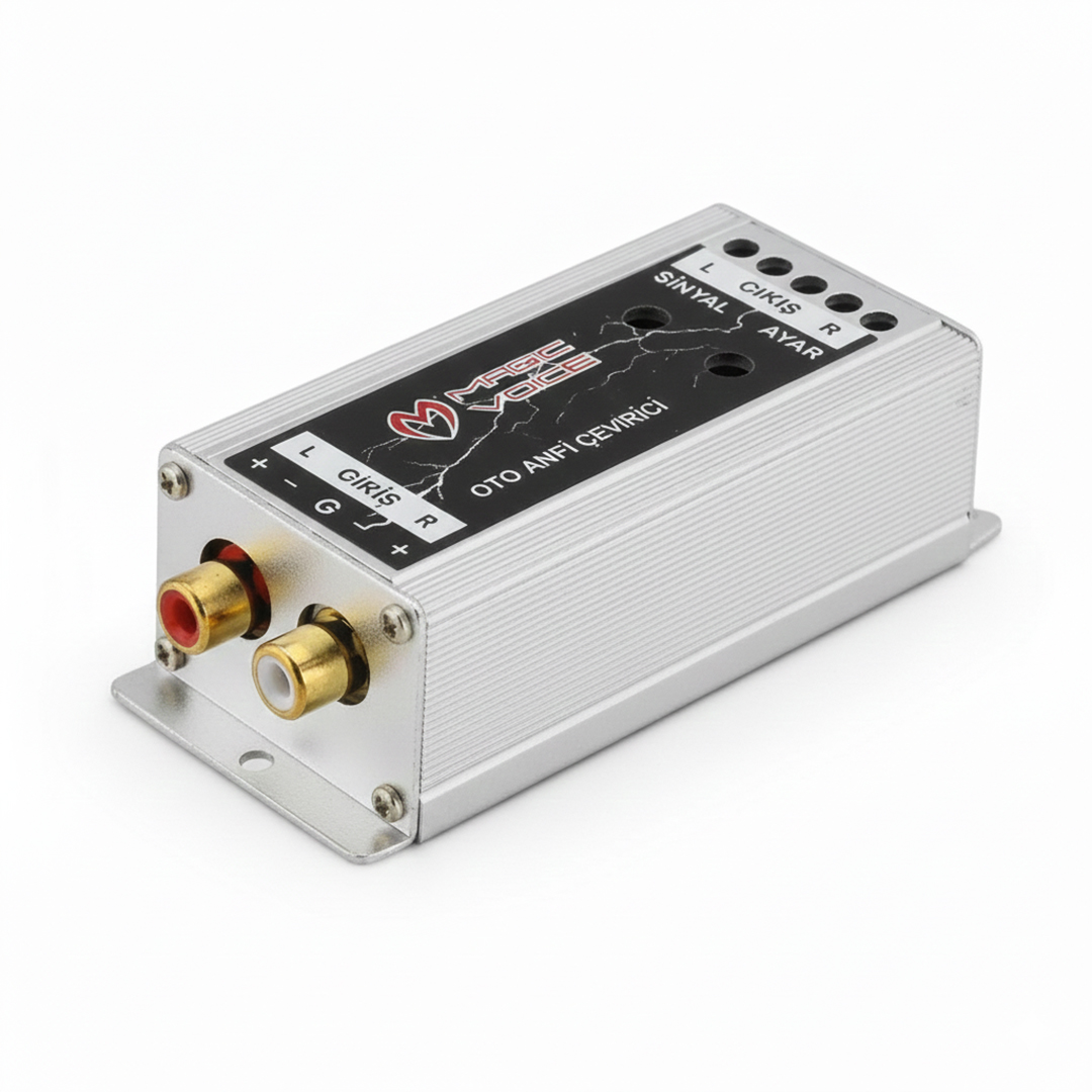 MAGİCVOİCE MV-279 ORİJİNAL TEYP AMFİ DÖNÜŞTÜRÜCÜ 2 KANAL AYARLI DECK ÇEVİRİCİ AYARLI HİGH-LOW
