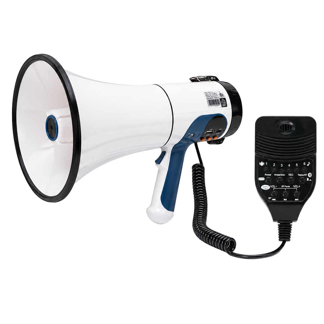 MAGICVOICE MV-4190 BLUETOOTH-USB-AUX-SD-GİRİŞLİ MAYKLI 200 WATT-ŞARJ ÜNİTELİ+HARİCİ PİL YUVALI MEGAFON