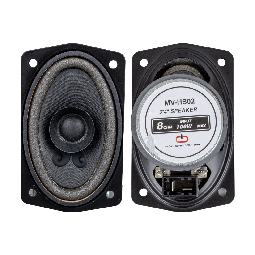 MAGICVOICE MV-HS02 3X4" 7.5X10 CM 8 OHM MAX 100 WATT OVAL OTO HOPARLÖR