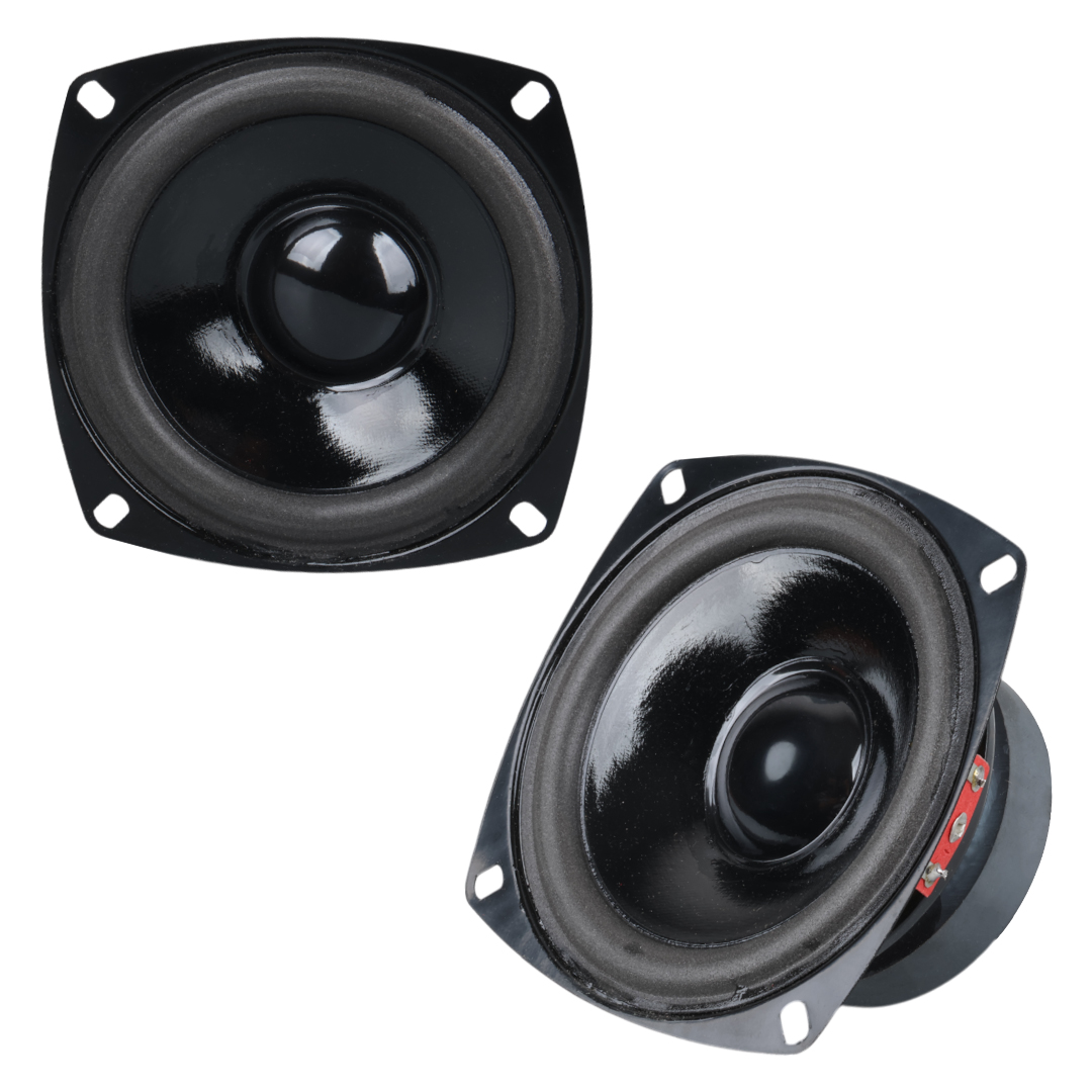 MAGICVOICE MV-SW4 4'' 10 CM 40 WATT 8 OHM 94 dB METAL KASA YEDEK HOPARLÖR 105X105X55MM