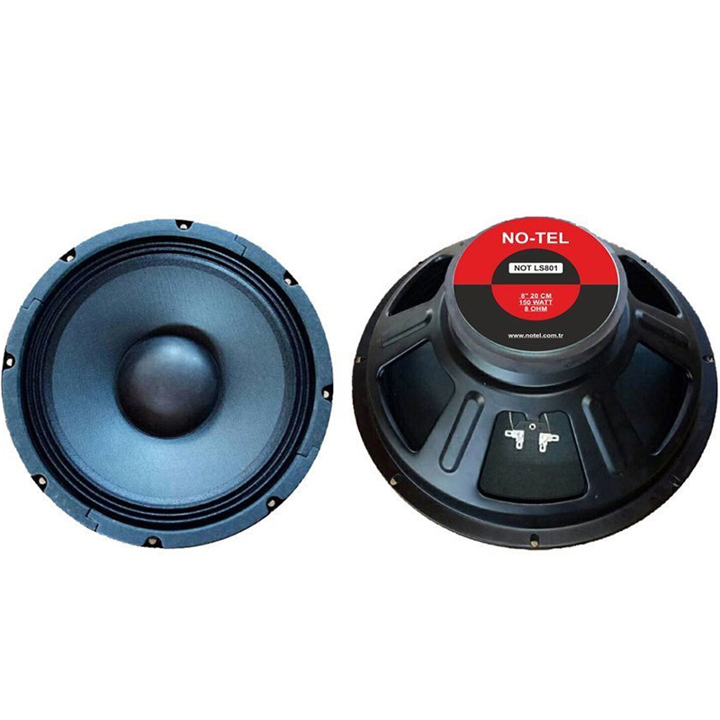 NOTEL LS801 8'' (20 CM) 150 WATT ÇIPLAK YEDEK HOPARLÖR