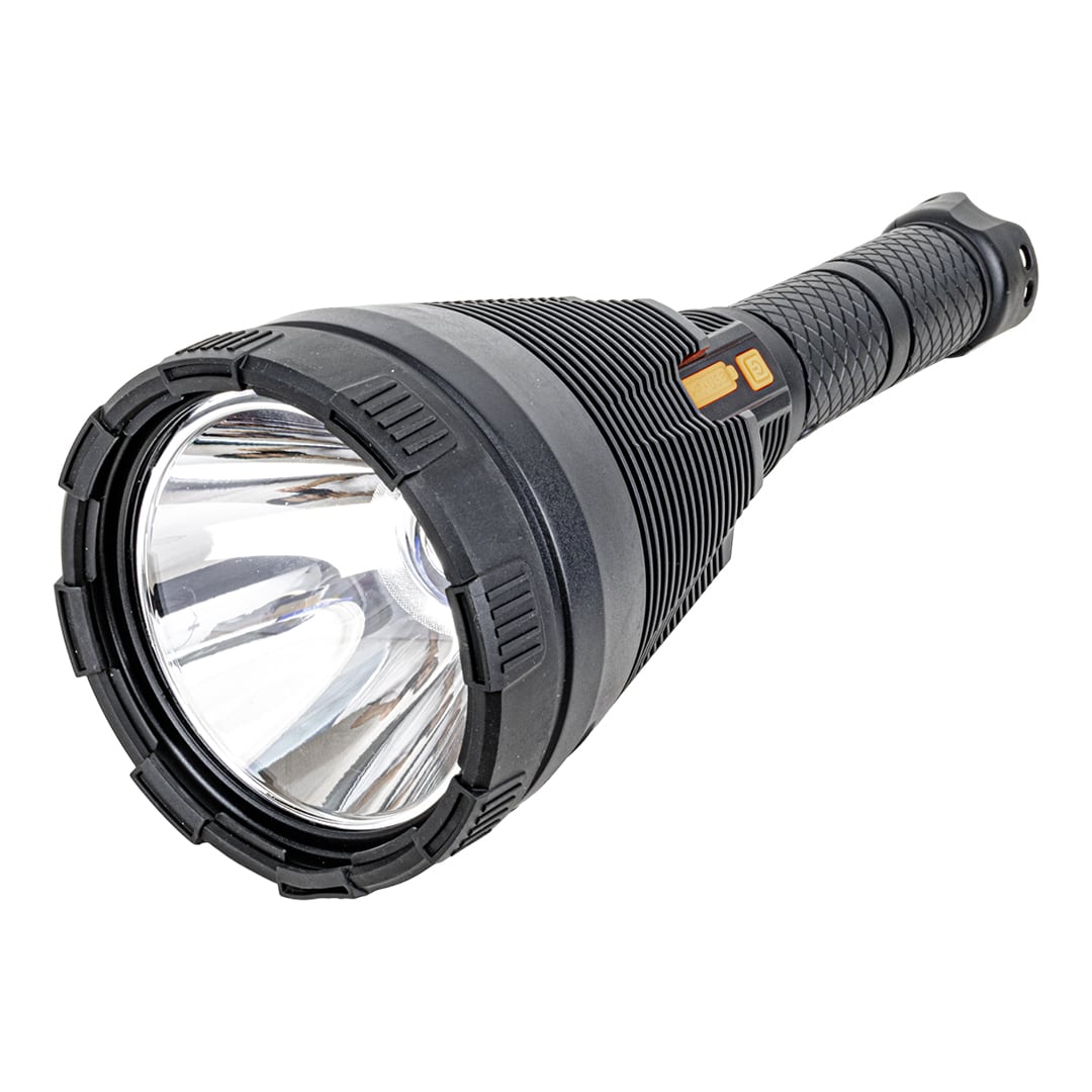 POWERMASTER W5118 SÜPER GÜÇLÜ - USB ŞARJLI - 4 RENK CAMLI - 5 MODLU BATTAL BOY ASKILI EL FENERİ