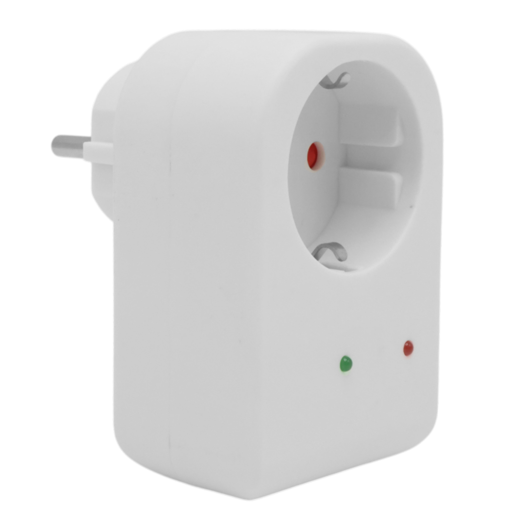 POWERMASTER PM-18521 16 AMPER - 3500 WATT LED GÖSTERGELİ TEKLİ BEYAZ AKIM KORUMALI PRİZ (İNTERNETE KAPALI)