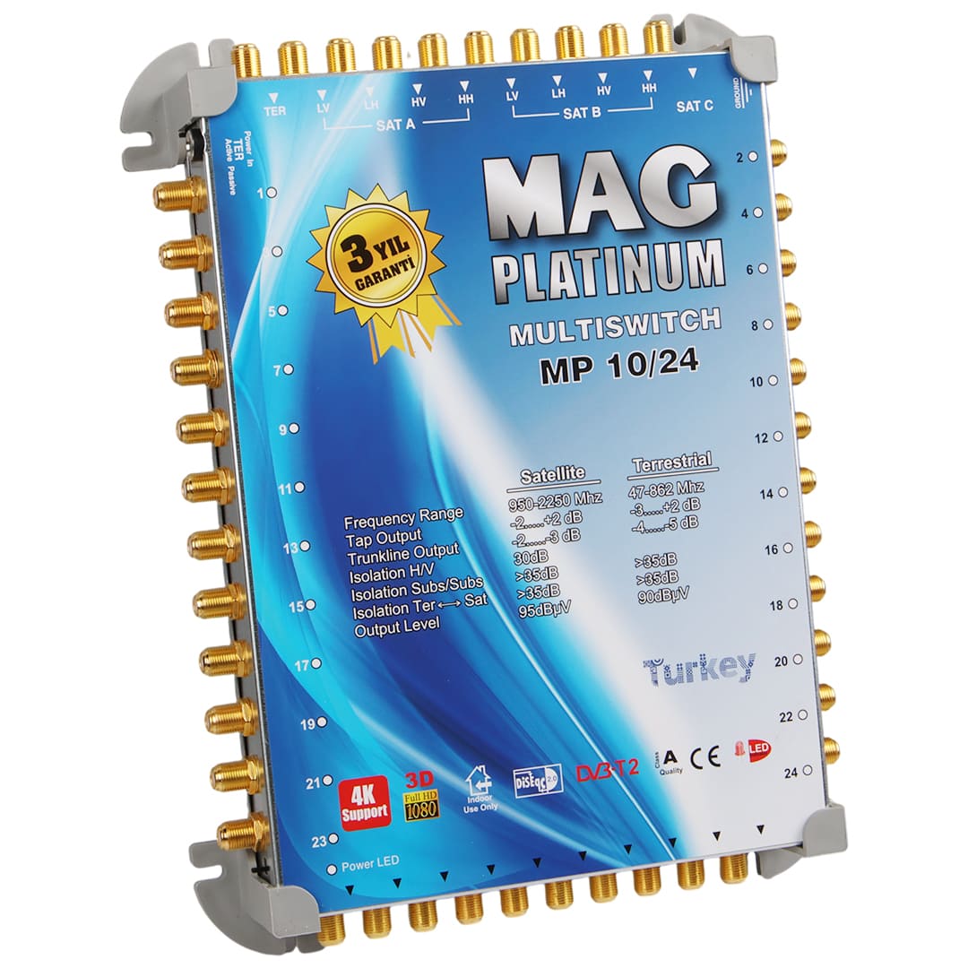 10*24 HYBRID UYDU SANTRALİ MAG PLATINUM