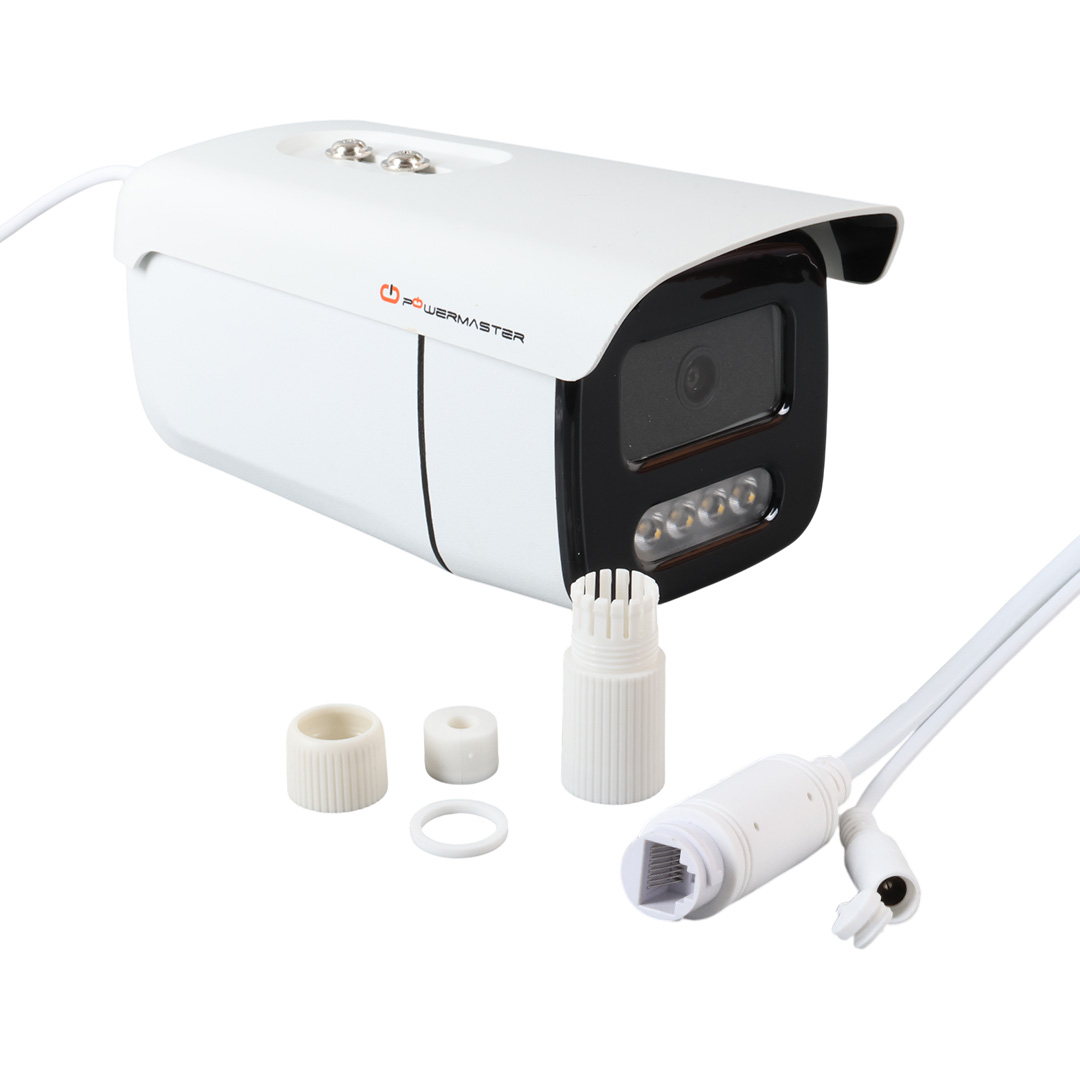 POWERMASTER PM-19419 3MP 4 ATOM LED IPC METAL KASA POESİZ IP BULLET KAMERA (AYAĞI UNUTMA)