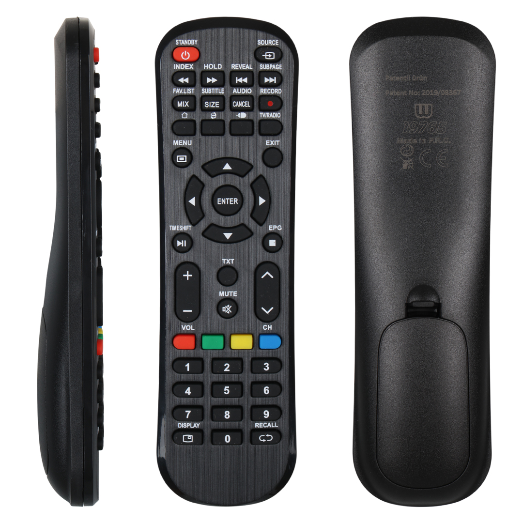 WEKO KL AWOX-55K5500 * TELEFOX * VISION SMART DISPLAY - RECALL TUŞLU TV LCD LED TV KUMANDA