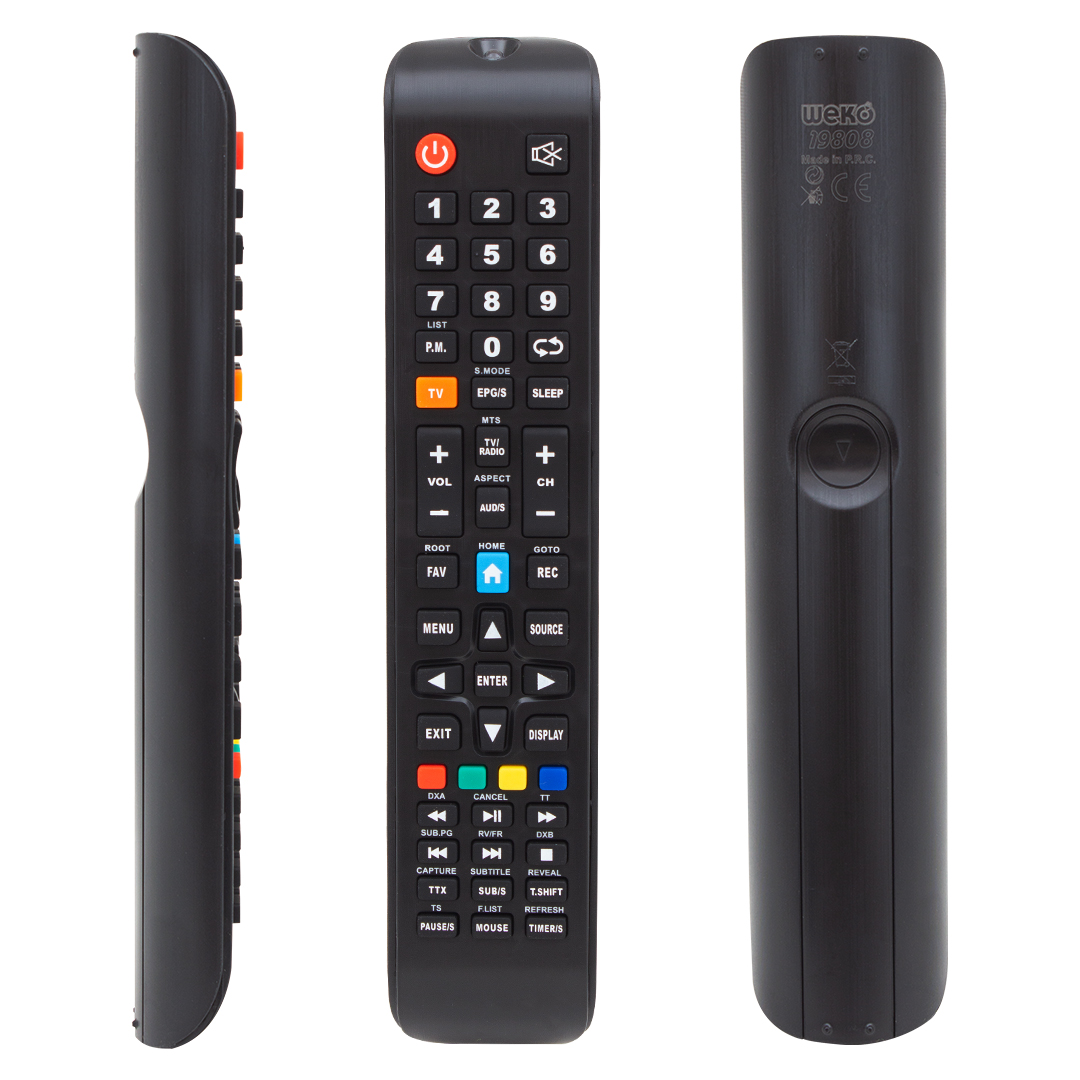 WEKO KL SKYTECH SST-4350C SLT-3230C SARI TV TUŞLU SMART LCD LED TV KUMANDA (70144=40055=19808)