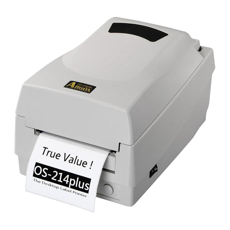 ARGOX OS-214 PLUS 203 DPI TERMAL + DİREKT TERMAL USB + ETHERNET FİŞ YAZICI (RİBONLU KULLANIM)